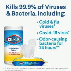 Clorox Disinfecting Wipes, Fresh Scent, 35 Wipes/Container (01593)