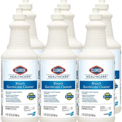 Clorox Healthcare Bleach Germicidal Cleaner, 32 oz., 6/Carton (CLO68832)