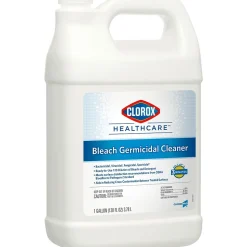 Clorox Healthcare Bleach Germicidal Cleaner Refill, 128 oz., 4/Carton (68978)