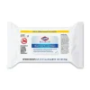 Clorox Healthcare Disinfecting Wipes, 100 Wipes/Flat Pack, 6/Pack