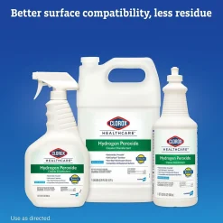 Clorox Healthcare Hydrogen Peroxide Cleaner Disinfectant Refill, 1 gal., 4/Carton (30829)