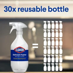 Clorox Multipurpose Cleaner Refill Pods, Crisp Lemon Scent, 2 Pods/Box, 8 Boxes/Carton (60161)