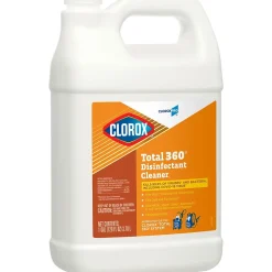 Clorox Total 360 Disinfectant Cleaner, 128 oz., 4/Carton (31650)
