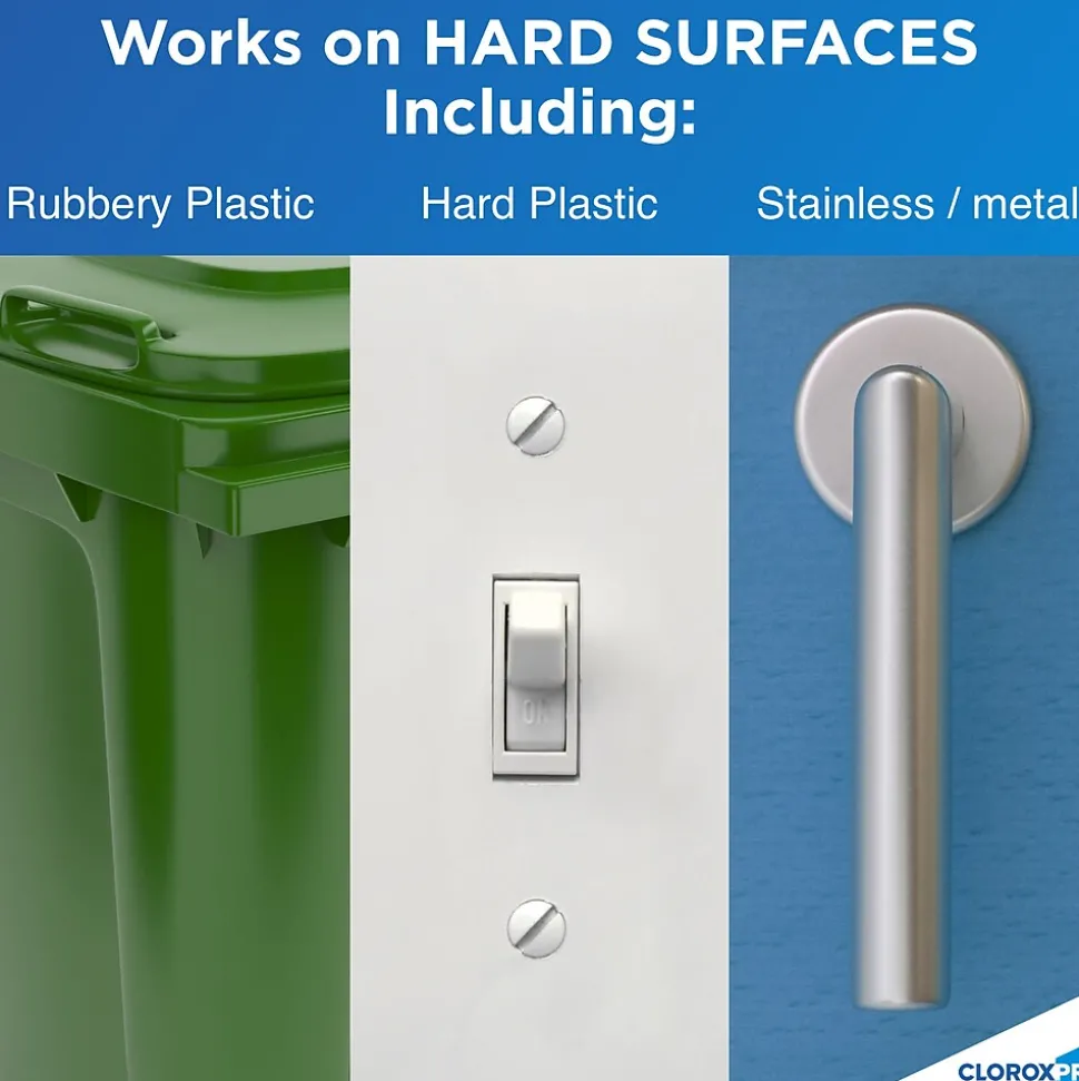 CloroxPro 4 in One Disinfectant & Sanitizer, Citrus Scent, 14 oz., 12/Carton (31043)