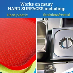 CloroxPro Anywhere Daily Disinfectant and Sanitizer, 32 fl. oz., 12/Carton (CLO01698CT)