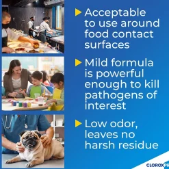 CloroxPro Anywhere Daily Disinfectant and Sanitizer, 32 fl. oz. (01698)