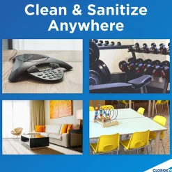 CloroxPro Clorox 4 in One Disinfectant & Sanitizer, Lavender, 14 Ounces Each, Pack of 12 (32512)