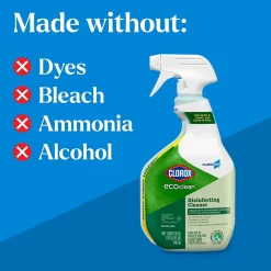 CloroxPro Clorox EcoClean Disinfecting Cleaner, 32 Oz. (60213)