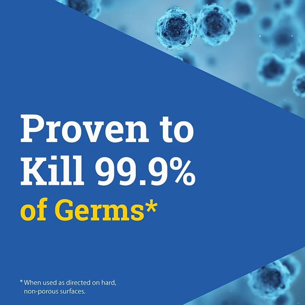 CloroxPro Disinfecting Wipes, Fresh Scent, 75 Wipes/Container, 6/Carton (CLO15949CT)