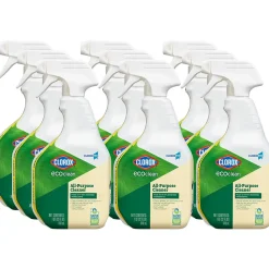 CloroxPro EcoClean All-Purpose Cleaner Spray Bottle, 32 fl. oz., 9/Carton (60276)