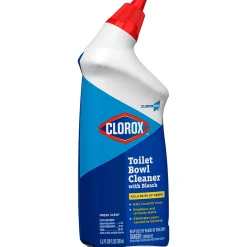 CloroxPro Toilet Bowl Cleaner with Bleach, Fresh Scent, 24 fl. oz., 12/Carton (00031)