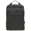 Club Rochelier Laptop Compatible Backpack, Large, Black (CRBP125-08)