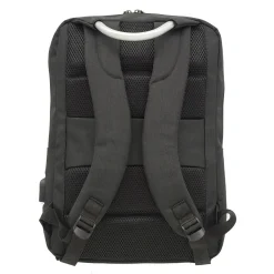 Club Rochelier Laptop Compatible Backpack, Large, Black (CRBP125-08)