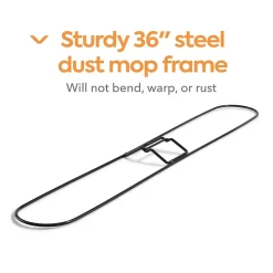 Coastwide Professional™ 36" Dust Mop Frame, Black (CW56765)
