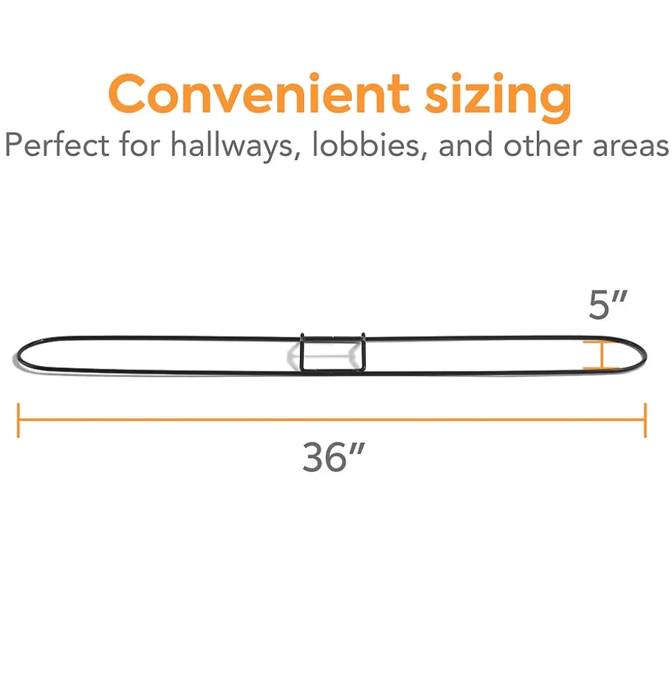 Coastwide Professional™ 36" Dust Mop Frame, Black (CW56765)