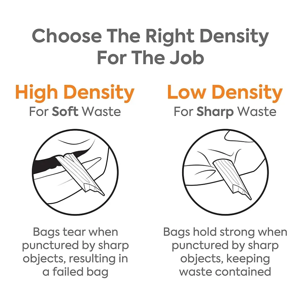 Coastwide Professional™ 40-45 Gallon Trash Bag with 30% PCR, 40" x 46", Low Density, 0.8 mil, Green, 150 Bags/Box (CW62417)