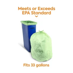 Coastwide Professional™ 33 Gallon Trash Bag with 30% PCR, 33