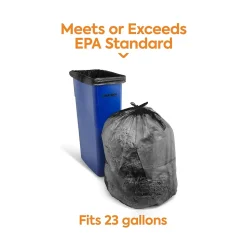 Coastwide Professional™ 23 Gallon Trash Bag with 30% PCR, 28