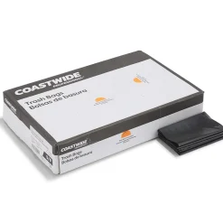 Coastwide Professional™ 12-16 Gallon Trash Bag, 24" x 31", Low Density, 1 mil, Black, 250 Bags/Box (CW21760)