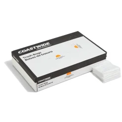 Coastwide Professionalâ„¢ 4 Gallon Trash Bag, 17" x 17", Low Density, 0.35 mil, Clear, 1000 Bags/Box (CW22236)