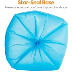 Coastwide Professional™ 20-30 Gallon Biohazard Bag,LowDensity, 1.3 mil, Blue, 200 Bags/Box (CW50711)