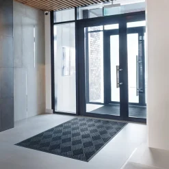 Coastwide Professional™ Commercial Wiper/Scraper Floor Mat, 4' x 6', Charcoal (CW23071)