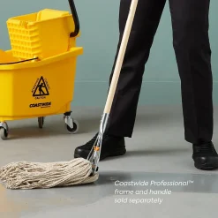 Coastwide Professional™ Cut-End Wet Mop Head, #32, Cotton, 1