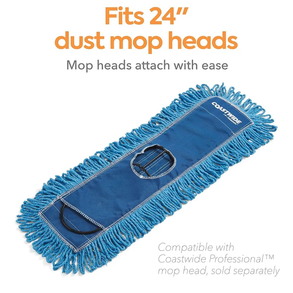 Coastwide Professional™ Dust Mop Frame, 24" x 5", Black (CW56764)