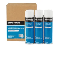 Coastwide Professional™ Foaming Glass Cleaner, Fresh & Clean Scent, 19 Oz., 6/Carton (CW58496-A)