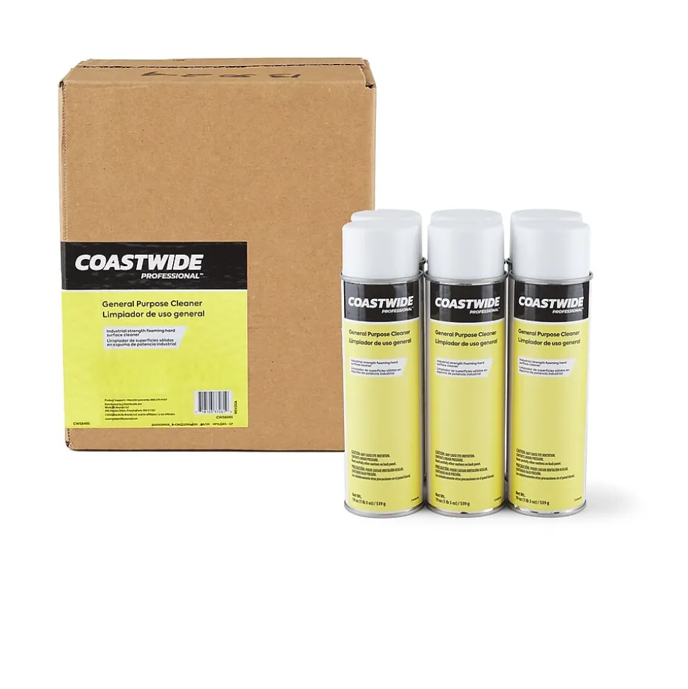 Coastwide Professional™ General-Purpose Cleaner, 19 Oz., 6/Carton (CW58495-A)