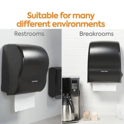 Coastwide Professional™ Hardwound Paper Towels, 1-Ply, 350 ft./Roll, 12 Rolls/Carton (CW21813)