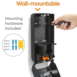 Coastwide Professional™ J-Series Wall Mounted Hand Soap Dispenser, Black (CWJMS-B-CC)