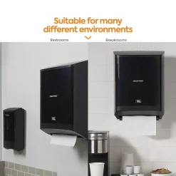 Coastwide Professional™ J-Series Hardwound Paper Towels, 1-ply, 800 ft./Roll, 6 Rolls/Carton (CWJHT-WHT)