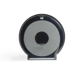 Coastwide Professional™ Jumbo Roll Toilet Paper Dispenser, Translucent Smoke (CW41170)