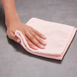 Coastwide Professional™ Microfiber Wipers, Pink, 12/Pack (CW57317)