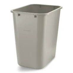 Coastwide Professionalâ„¢ Plastic Trash Can, 7 Gallon, Beige (CW56430)