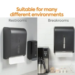 Coastwide Professional™ Recycled Multifold Paper Towels, 1-ply, 250 Sheets/Pack, 16 Packs/Carton (CW25384)