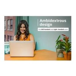 CODi Claro Wireless Headset w/ Integrated AI-Powered ENC Microphone, Black (A04616)