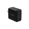 CODi PowerLine+ 45W Dual USB-C Universal Wall Charger, Black (WC045-2C)