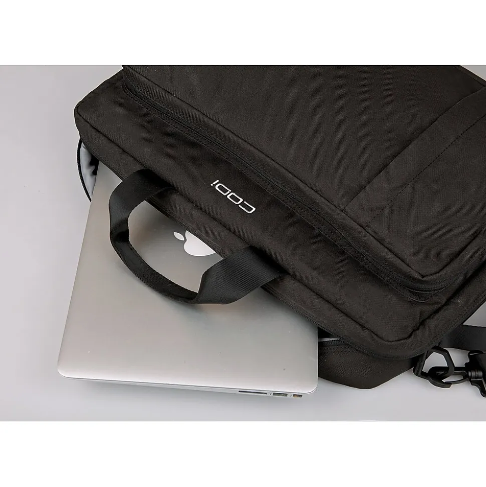 CODi Terra Laptop Hybrid Briefcase/Backpack, Black (TER305-10)