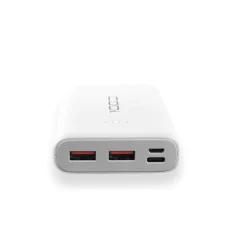 CODi USB-A/USB-C Power Bank for Multiple Brands, 10000 mAh, White (A03031)