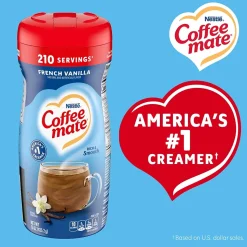 Coffee mate French Vanilla Powdered Creamer, 15 Oz. (35775)