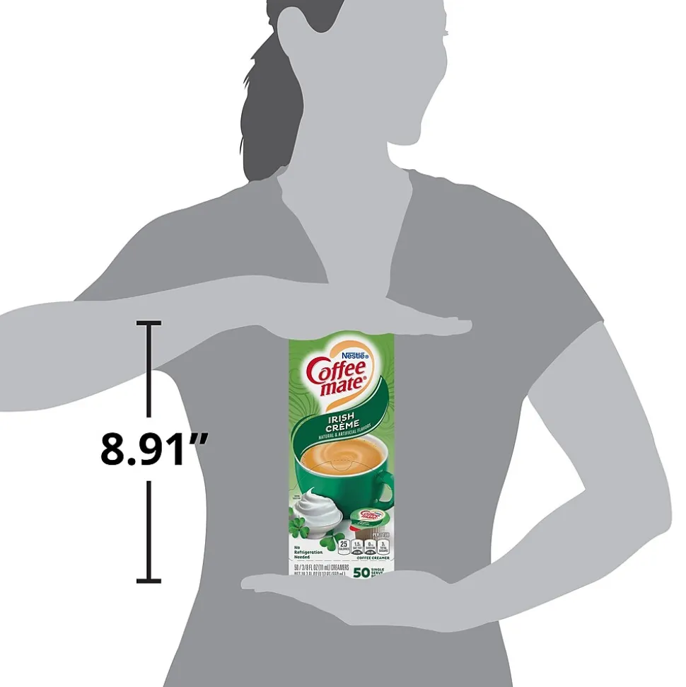 Coffee mate Irish Crème Liquid Creamer, 0.38 oz., 200/Carton (NES35112CT)