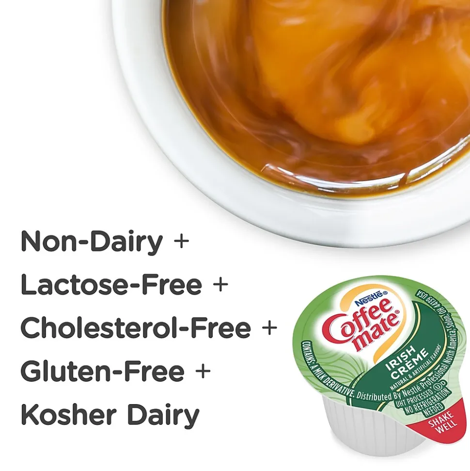 Coffee mate Irish Crème Liquid Creamer, 0.38 oz., 200/Carton (NES35112CT)
