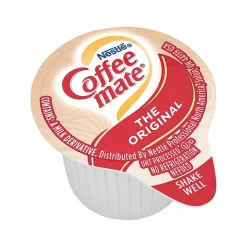 Coffee mate Original Liquid Creamer, 0.38 oz., 180/Carton (NES18002)