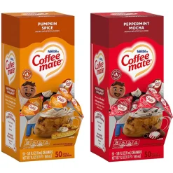Coffee mate Seasonal Pack Creamer, 50 Count/Pack, 4/Pack (700-00095)