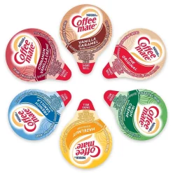 Coffee mate Variety Creme Liquid Creamer, 0.38 oz., 180/Carton (NES51574)