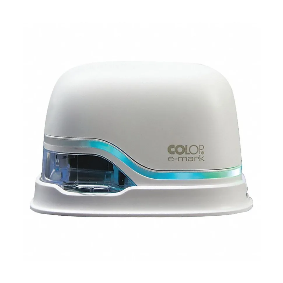 COLOP e-mark Electronic Digital Stamp and Marking Device, Cyan/Magenta/Yellow Ink (039201)