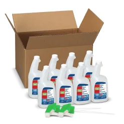 Comet Professional All Purpose Liquid Cleaner with Bleach for Commercial Use, 32 fl. oz., 8/Carton (02287)