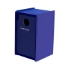 Commercial Zone EarthCraft Single-Stream Recycling Station, 32-Gallon, Blue (71SLFR32-01959)